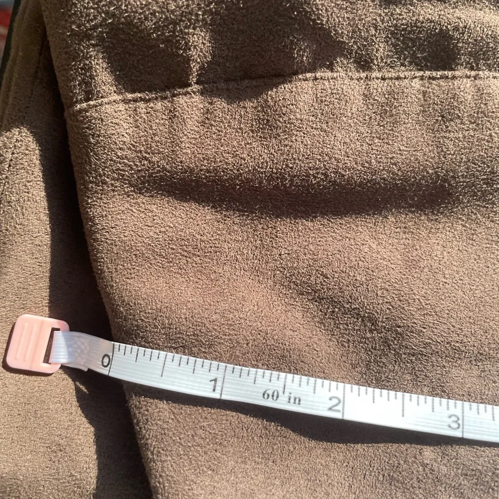 NWOT Nina Leonard Women’s Size 16 Chic Brown Skirt - Picture 9 of 12